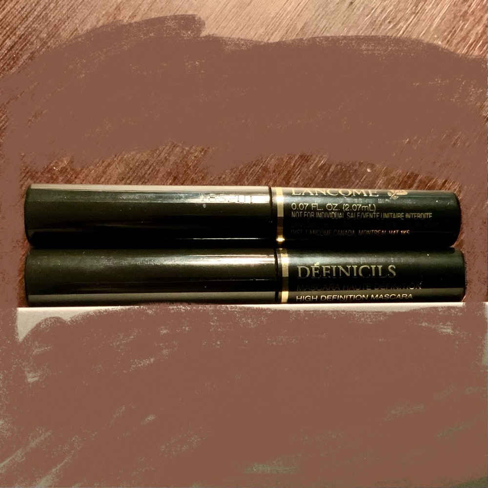 New Lancôme Définicils High Definition Mascara sample*2- Black